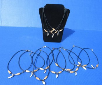 Wholesale Authentic Alligator Tooth Necklaces (18") – Beach & Souvenir Shop Favorites - 48 @ $3.35 each