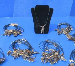 Wholesale Alligator Foot Necklaces in Bulk 17" - 48 @ $3.35 each