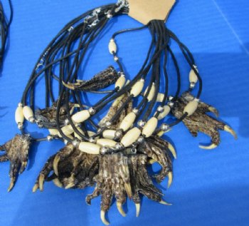 Alligator Foot Necklace, Perfect Party Favor & Fan Gear 17" - 12 @ $5.05 each
