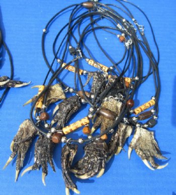 Alligator Foot Necklace, Perfect Party Favor & Fan Gear 17" - 12 @ $5.05 each