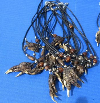 Alligator Foot Necklace, Perfect Party Favor & Fan Gear 17" - 12 @ $5.05 each