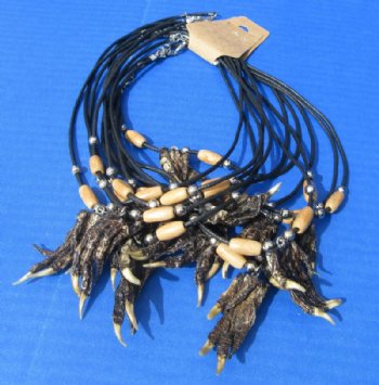 Alligator Foot Necklace, Perfect Party Favor & Fan Gear 17" - 12 @ $5.05 each