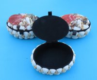 4-1/2 inches long Oval Seashell Box - $6.99 each; 6 @ $5.00 each