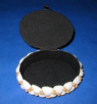 4-1/2 inches long Oval Seashell Box - $6.99 each; 6 @ $5.00 each