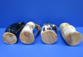 16 ounce Carved Pegasus Horn Beer Mugs <font color=red> Wholesale</font> 6 inches tall - 6 @ $25.00 each