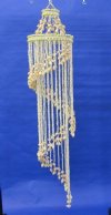 51 inches long Large Spiral Seashell Chandelier, Wind Chime for Sale - Pack of 1 @ $36.99 each