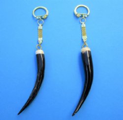 Springbok Horn Key Chain with 3 to 4 inches Horn Tip - <font color=red>$14.99</font> (Plus $5 Ground Advantage Mail)