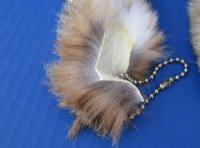 6 to 8 inches Soft Tanned Lynx Tail Key Chain for Sale - <font color=red>$13.60 each</font> Plus $6.50 First Class Mail 