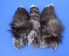 <font color=red> Wholesale</font> Silver Fox Tail Key Chains for Sale in Bulk - Case of 12 @ $7.75 each