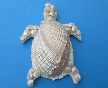 Small Pearl Abalone Shell Turtle Wall Plaque, 4-1/2 by 3-1/2 inches - 10 @ $2.90 each